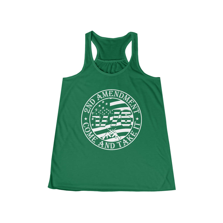 Come And Take It - Women's Flowy Racerback Tank