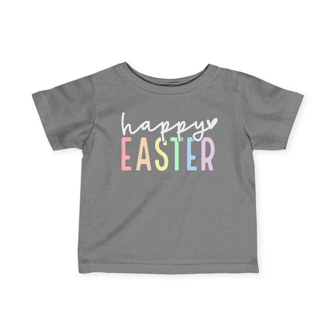 Pastel Happy Easter - Infant Fine Jersey Tee