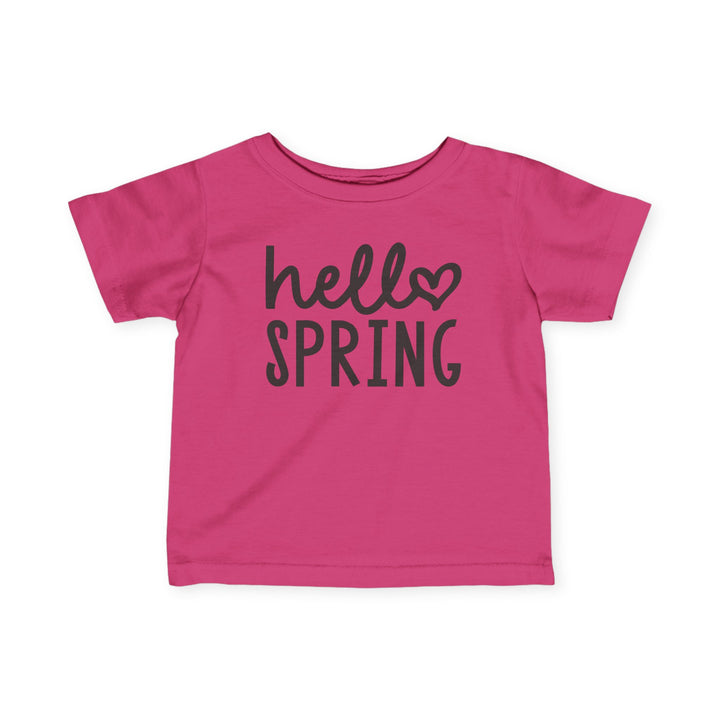 Hello Spring - Infant Fine Jersey Tee