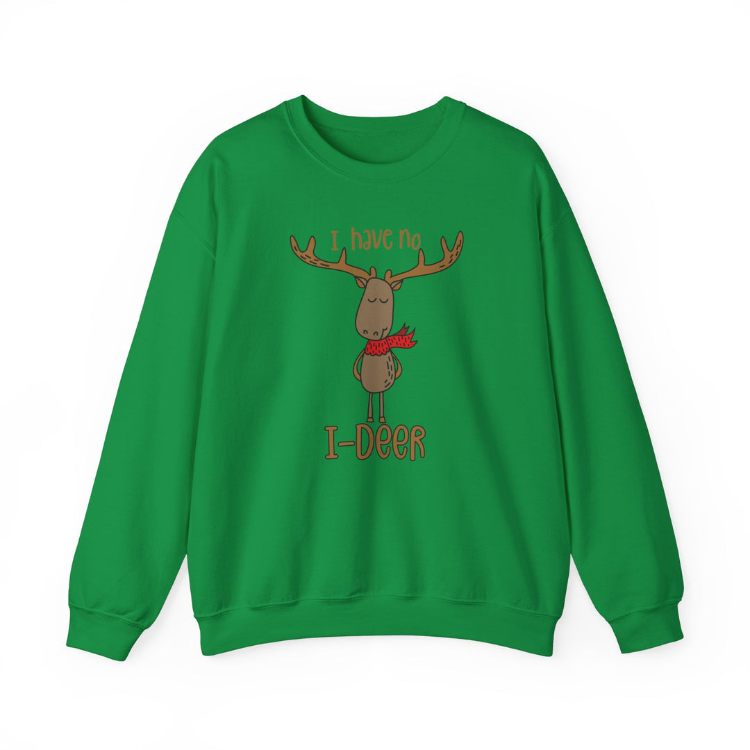 I Have No I-Deer - Unisex Heavy Blend™ Crewneck Sweatshirt