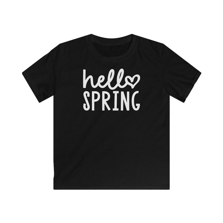 Hello Spring - Kids Softstyle Tee