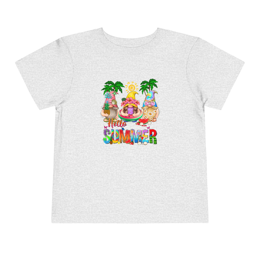 Summer Gnomes - Toddler Short Sleeve Tee