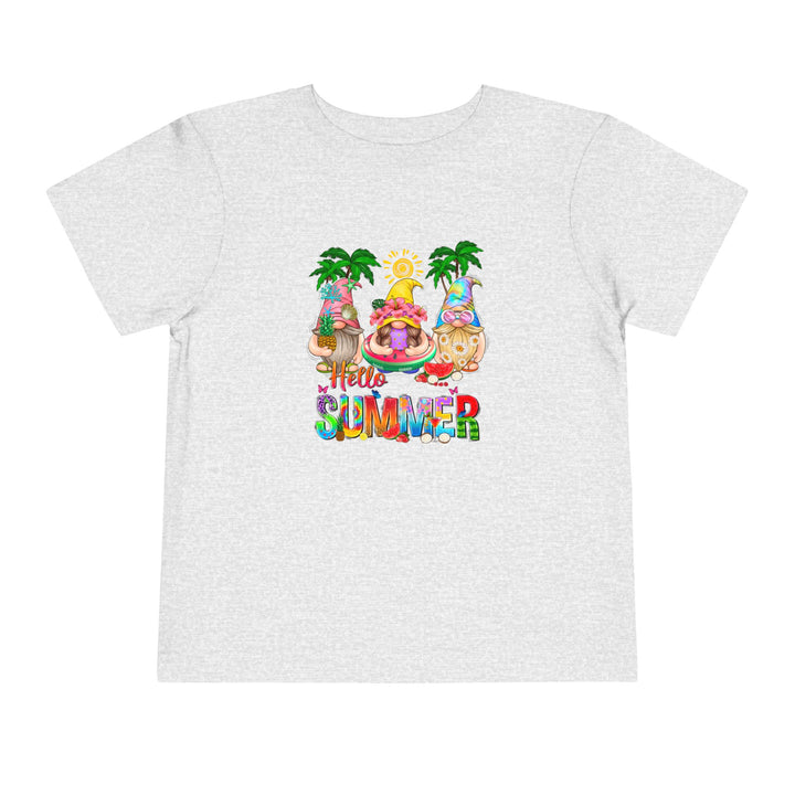 Summer Gnomes - Toddler Short Sleeve Tee