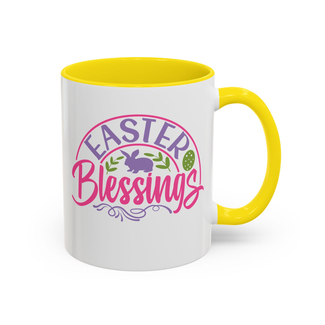 Easter Blessings - Accent Coffee Mug (11, 15oz)