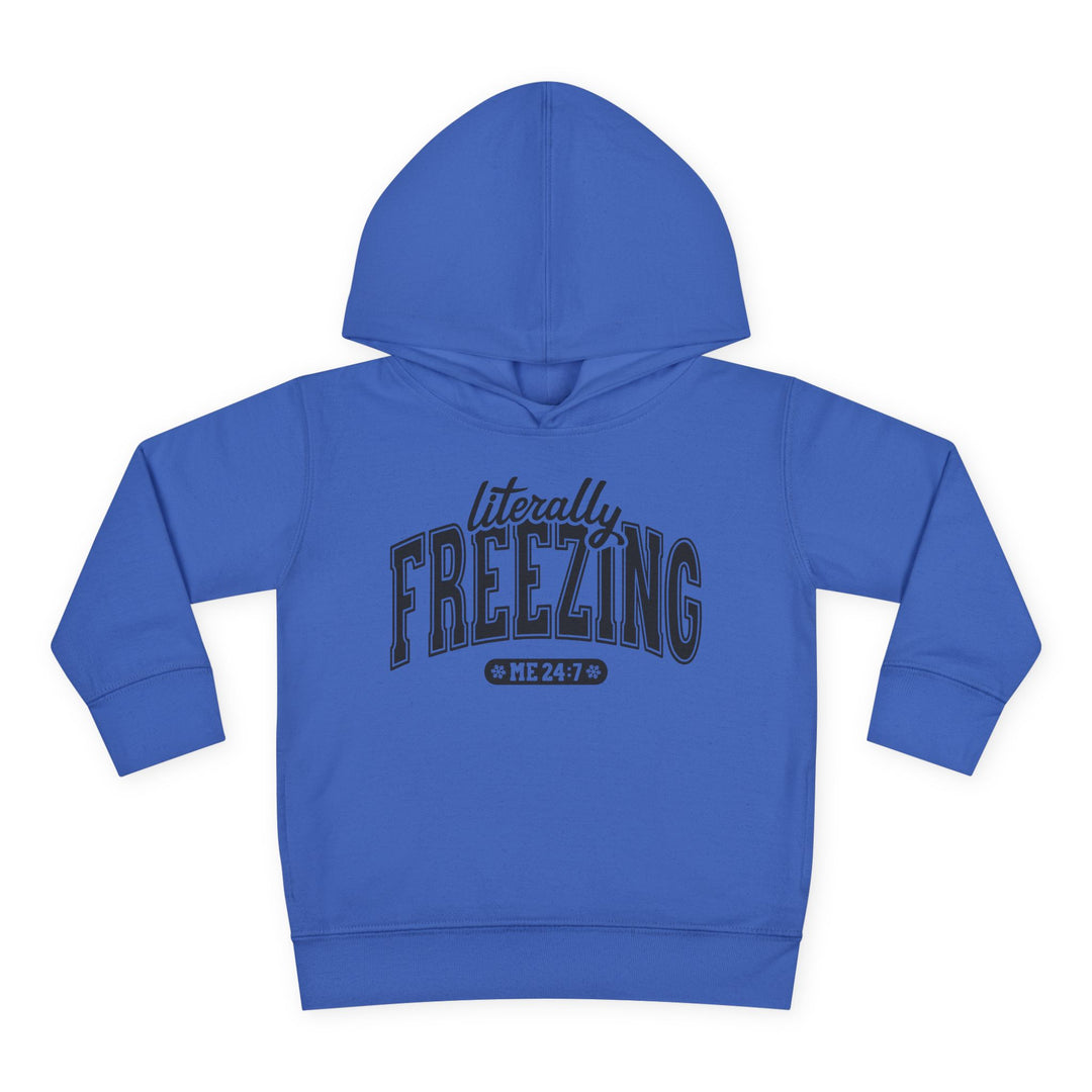 Literally Freezing - Toddler Pullover Fleece Hoodie