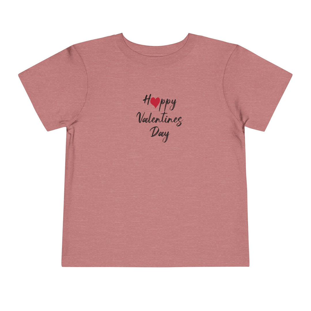 Happy Valentines Day - Toddler Short Sleeve Tee