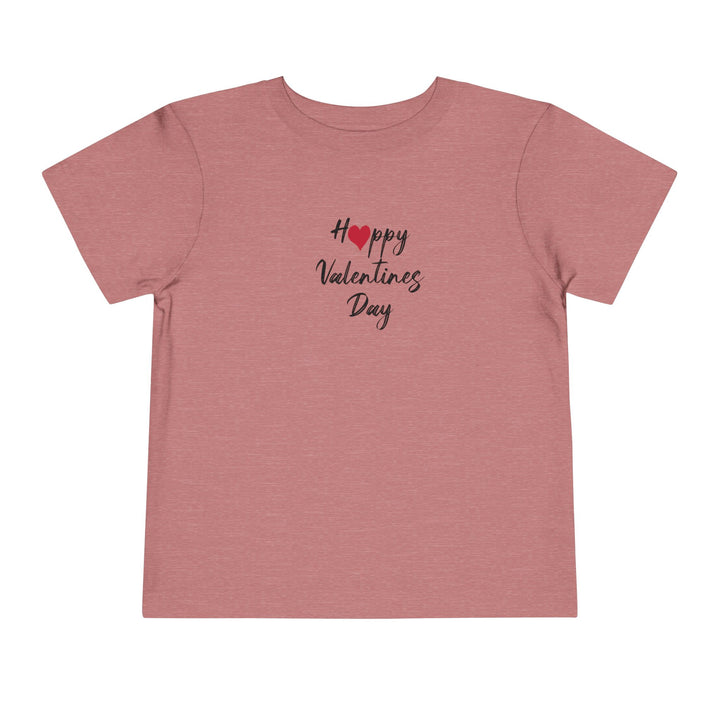 Happy Valentines Day - Toddler Short Sleeve Tee
