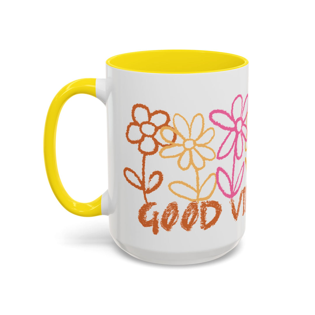 Good Vibes Only - Accent Coffee Mug (11, 15oz)