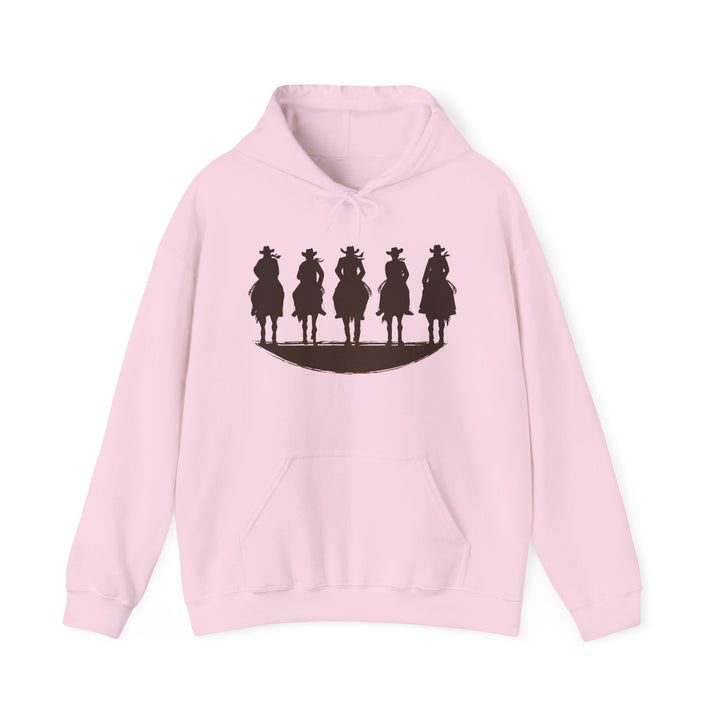 Cowboy Silhouette - Unisex Heavy Blend™ Hooded Sweatshirt
