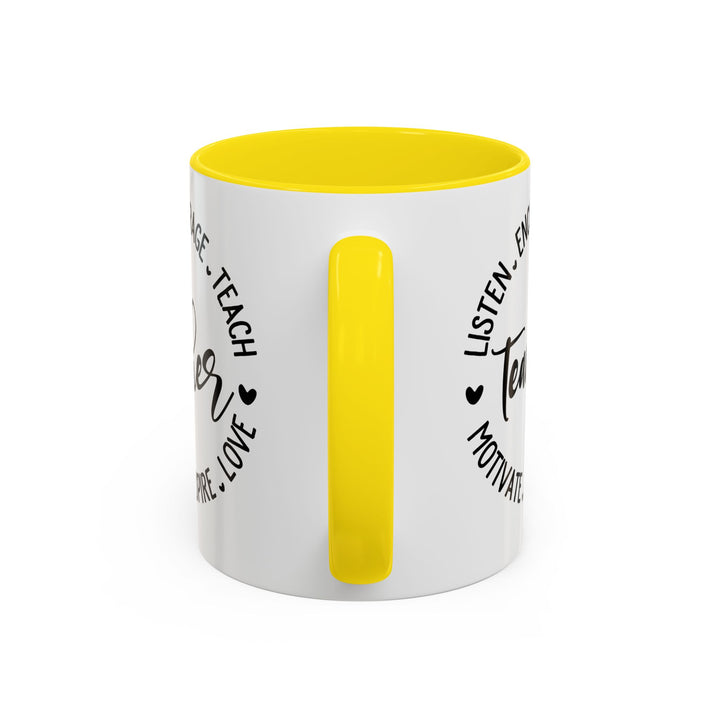 Teacher - Accent Coffee Mug (11, 15oz)