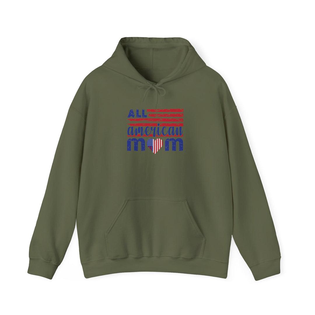 All American Mom - Unisex Hooded Sweatshirt