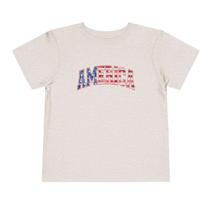 America - Toddler Short Sleeve Tee