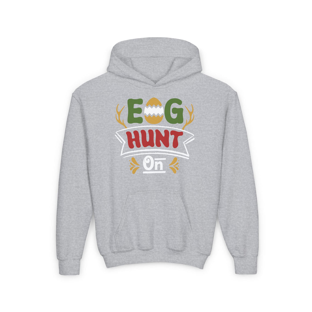 Egg Hunt - Youth Heavy Blend Hooded Sweatshirt