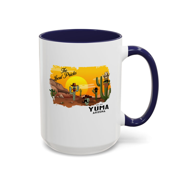 Local Pricks - Accent Coffee Mug (11, 15oz)