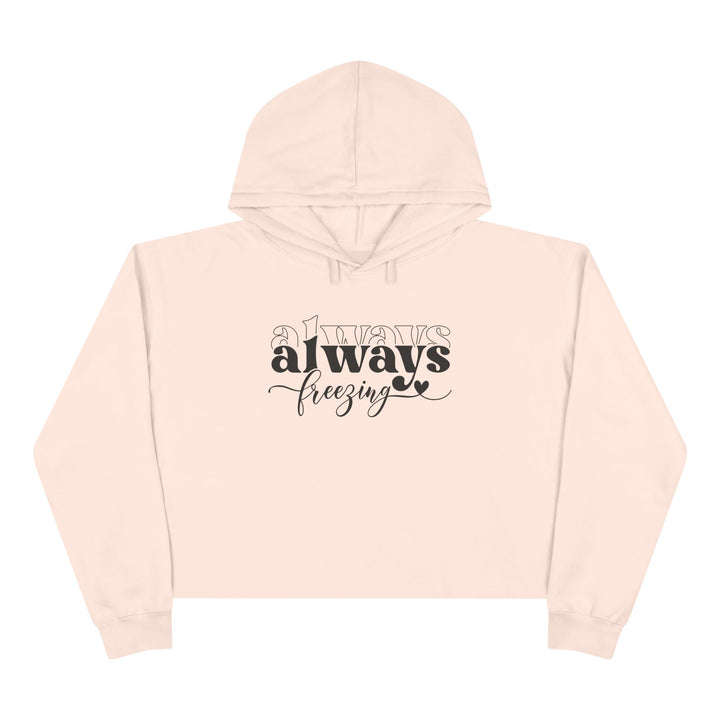 Always Freezing - Crop Hoodie