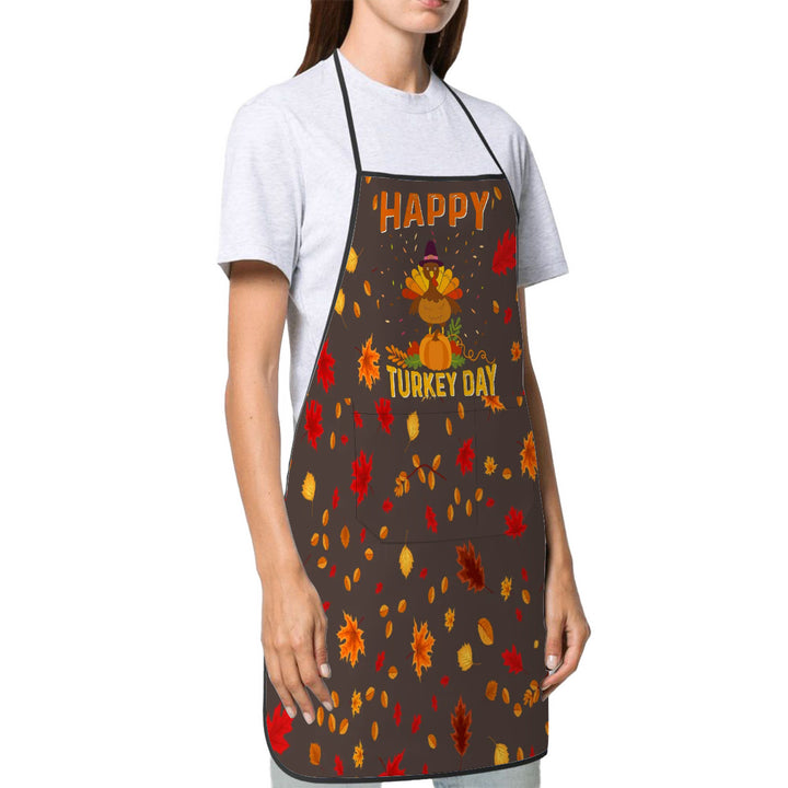 happy Tukey Day - Adult Apron with Pockets