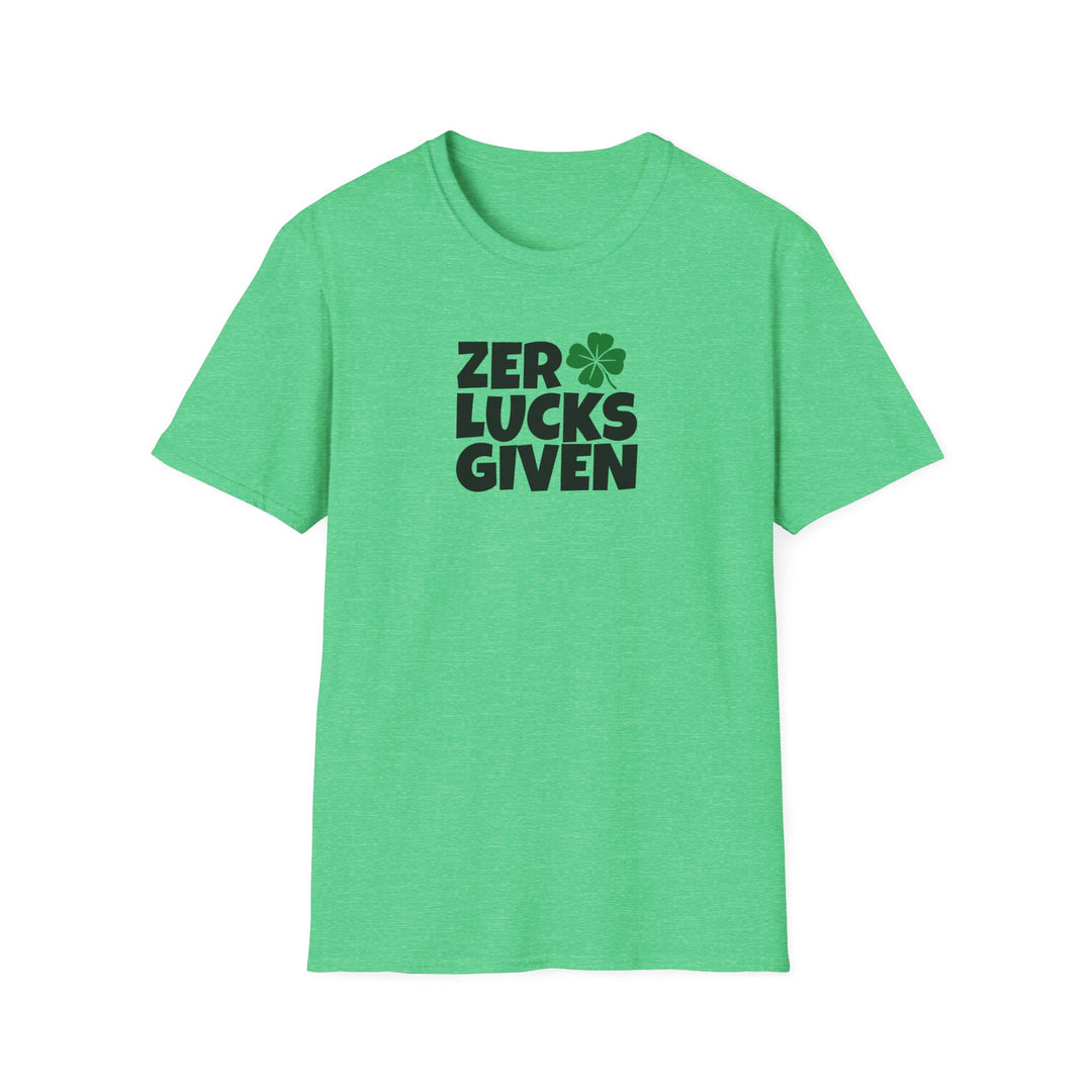 Zero Lucks Given - Unisex Softstyle T-Shirt