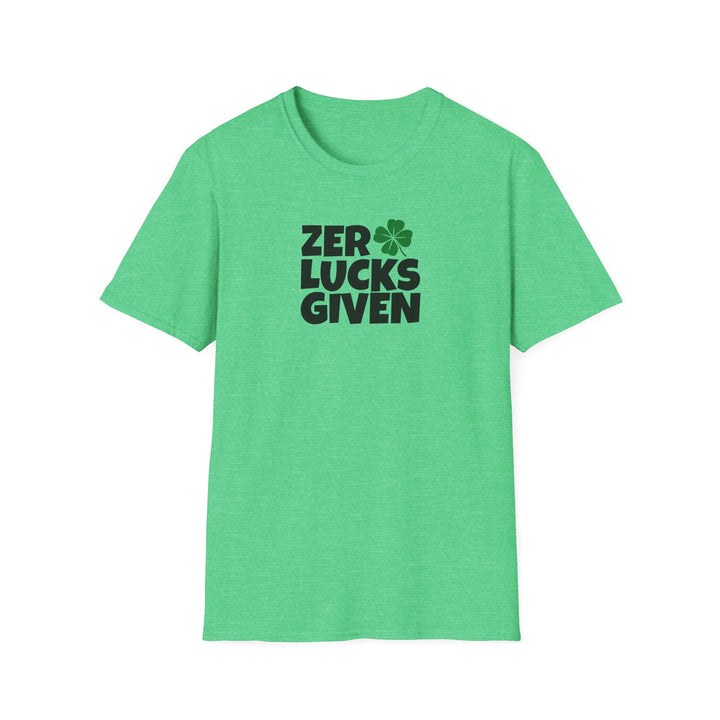 Zero Lucks Given - Unisex Softstyle T-Shirt