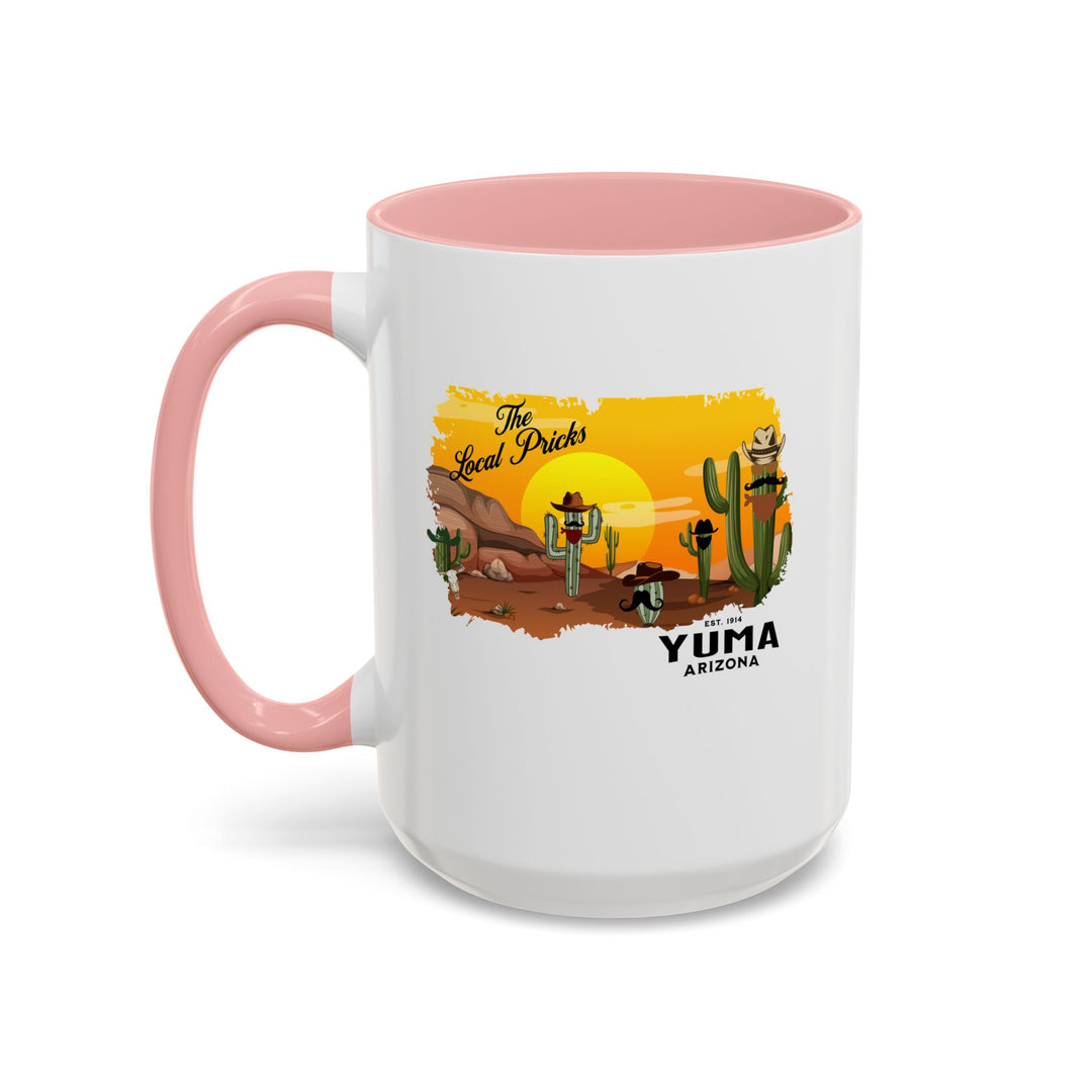 Local Pricks - Accent Coffee Mug (11, 15oz)