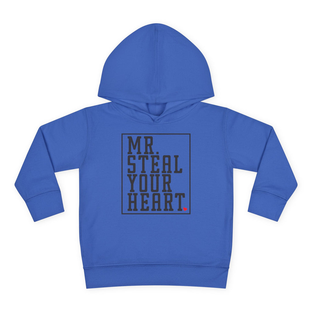 Mr. Steal Your Heart - Toddler Pullover Fleece Hoodie