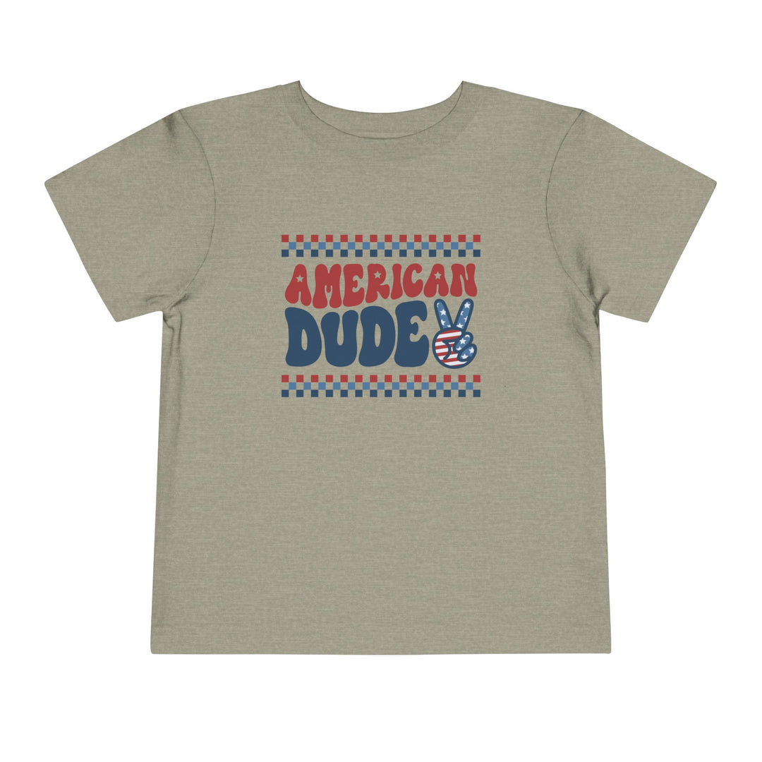 American Dude - Toddler Short Sleeve Tee