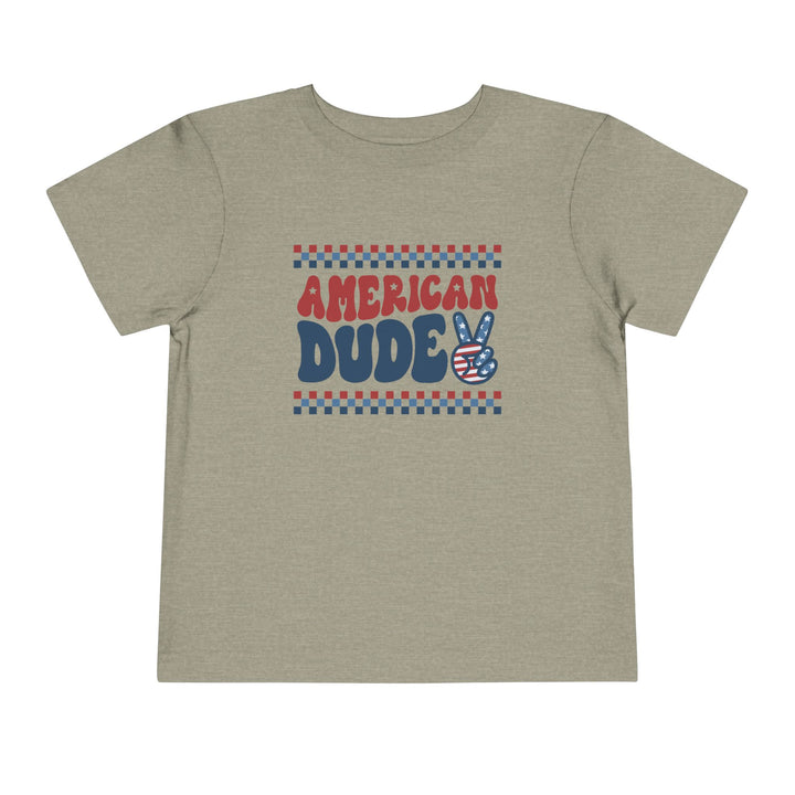 American Dude - Toddler Short Sleeve Tee