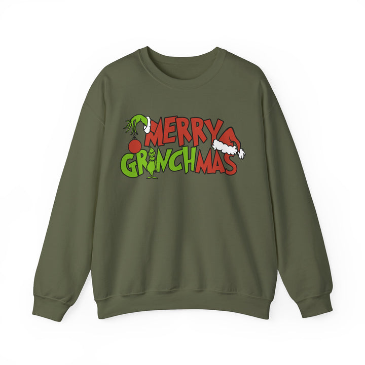 Merry Grinchmas - Unisex Heavy Blend™ Crewneck Sweatshirt