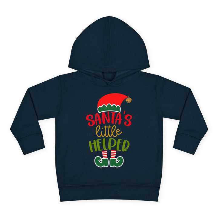 Santas Little Helper - Toddler Pullover Fleece Hoodie