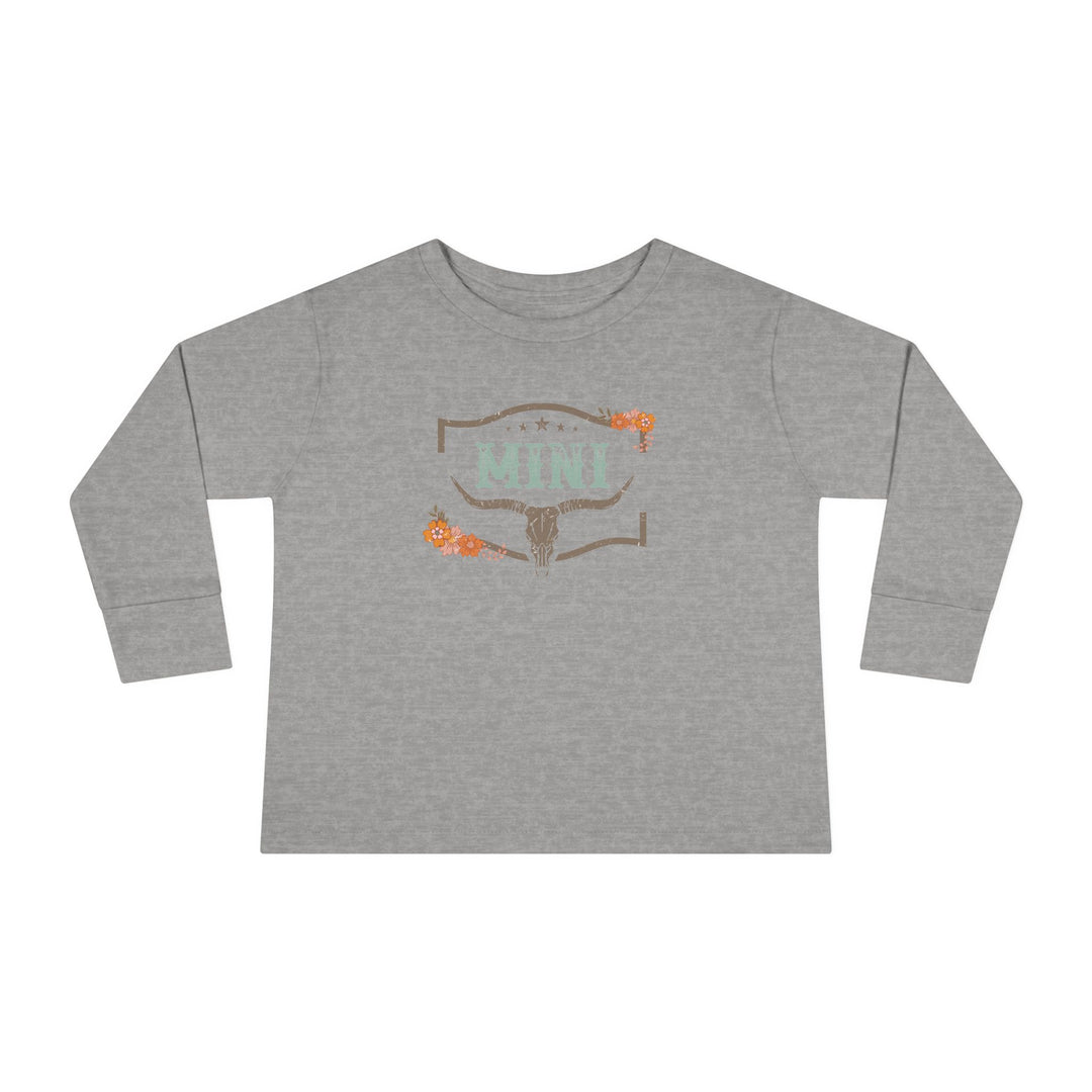 Skull Mini - Toddler Long Sleeve Tee