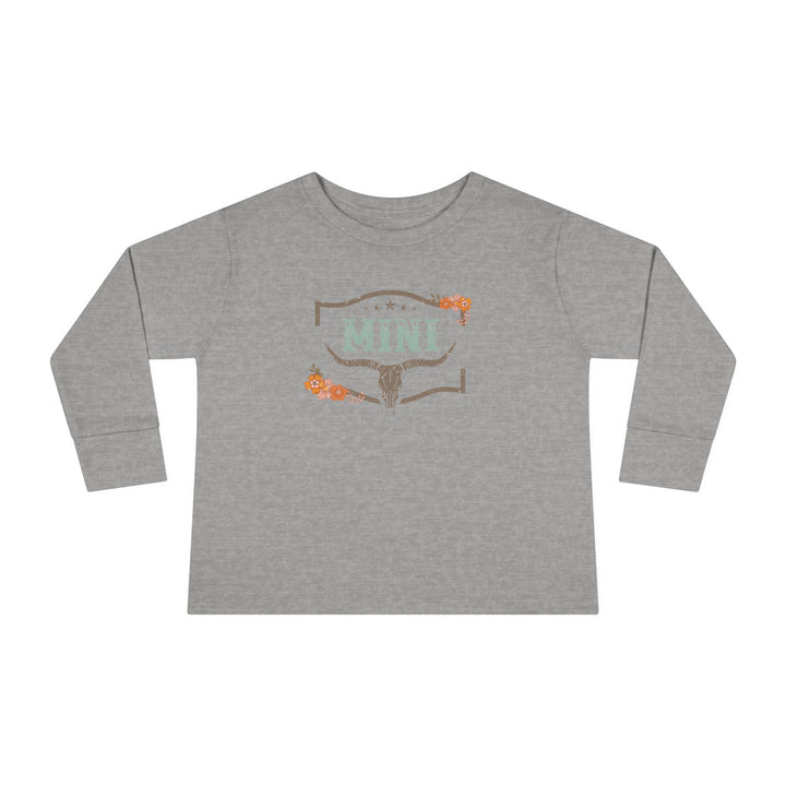 Skull Mini - Toddler Long Sleeve Tee