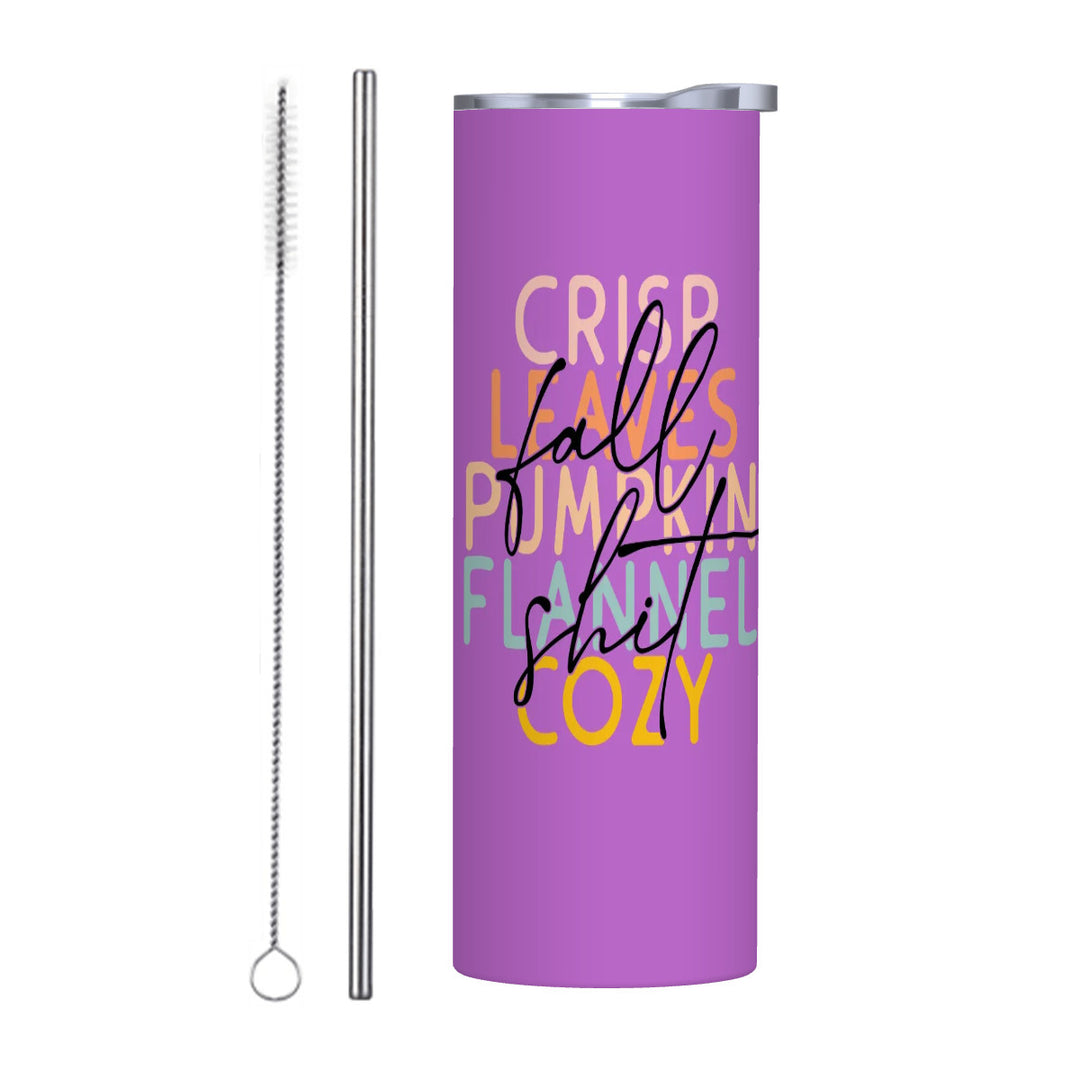 Fall Sh*t - Straw Water Bottle Drinkware