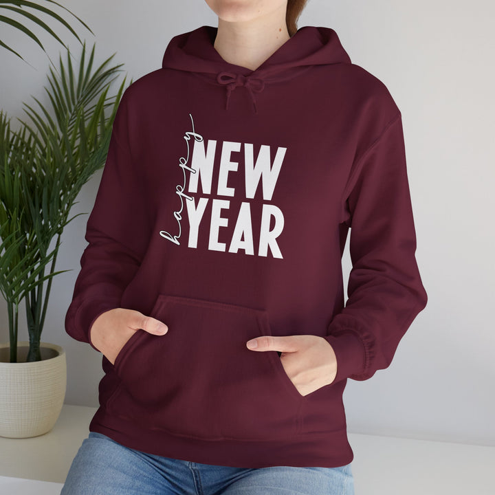 Happy New Year - Unisex Heavy Blend™ Hooded Sweatshirt