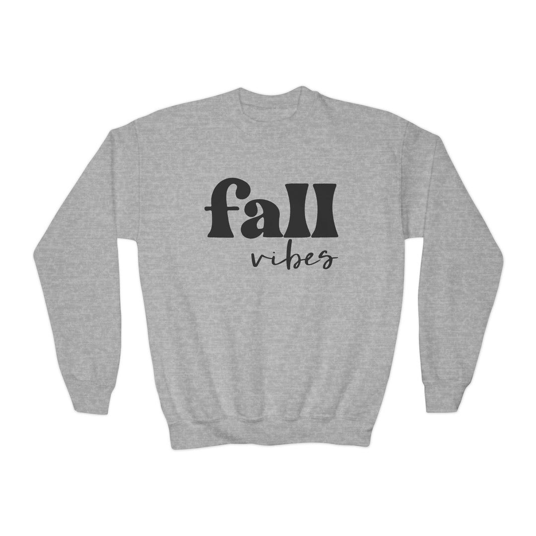 Fall Vibes - Youth Crewneck Sweatshirt