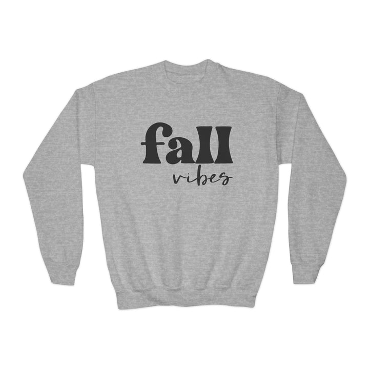 Fall Vibes - Youth Crewneck Sweatshirt