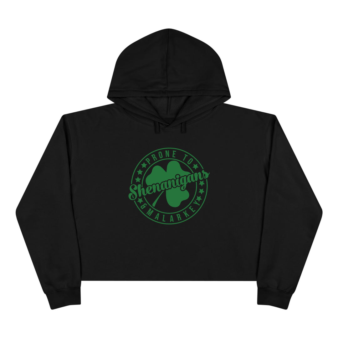 Shenanigans & Malarky - Crop Hoodie
