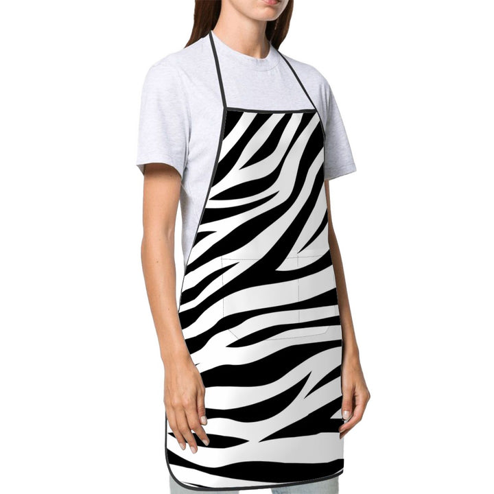 Zebra - Adult Apron with Pockets