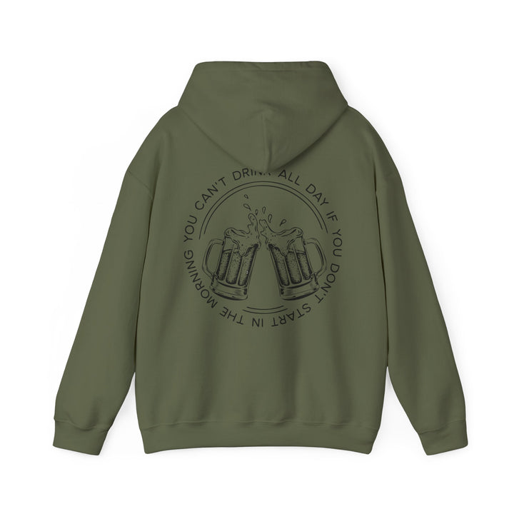 Can't Drink All Day - Unisex Heavy Blend™ Hooded Sweatshirt