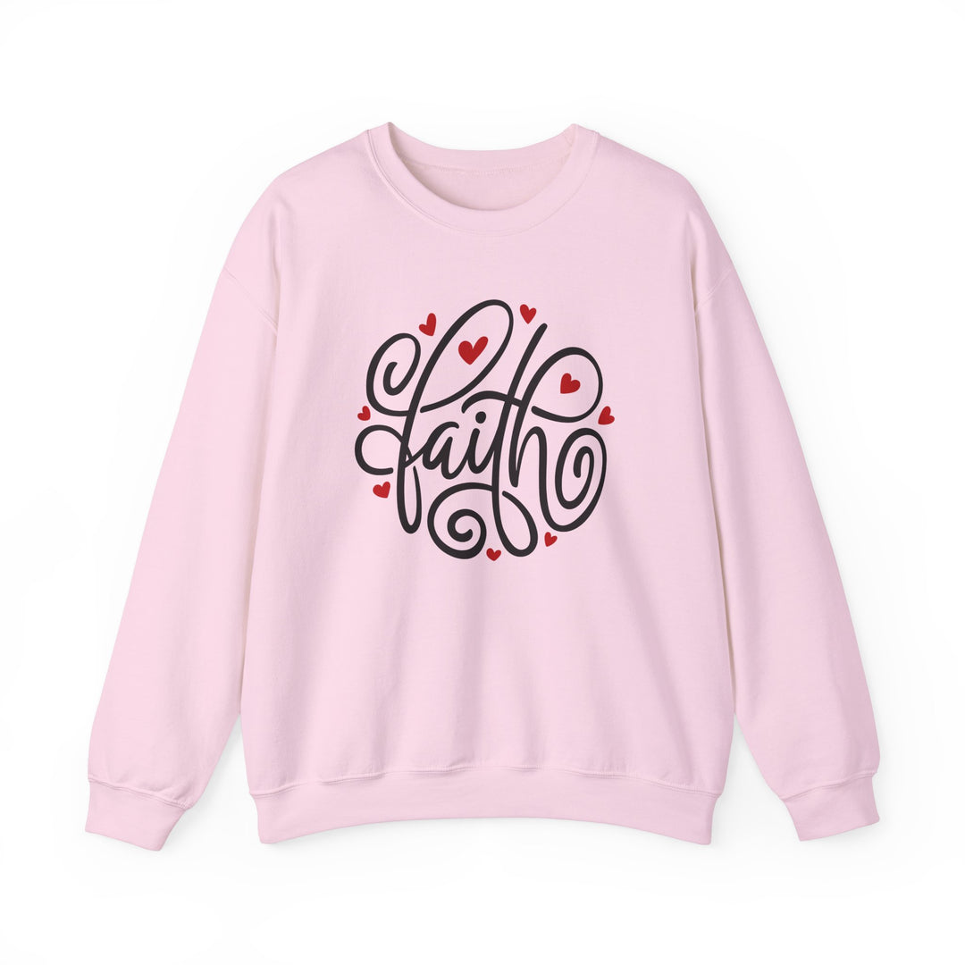 Faith Hearts - Unisex Heavy Blend™ Crewneck Sweatshirt