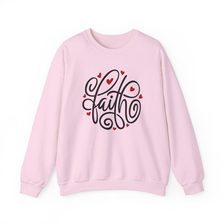 Faith Hearts - Unisex Heavy Blend™ Crewneck Sweatshirt