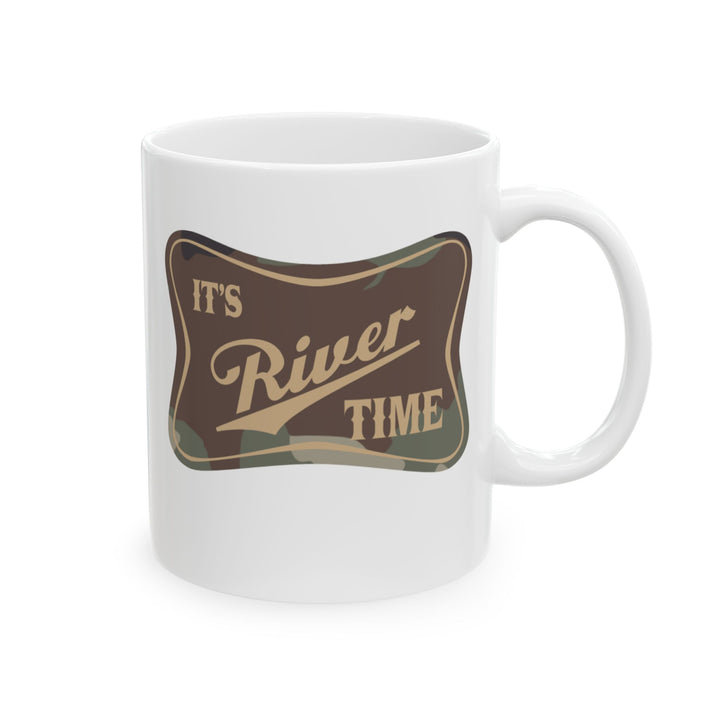 River Time - Ceramic Mug, (11oz, 15oz)