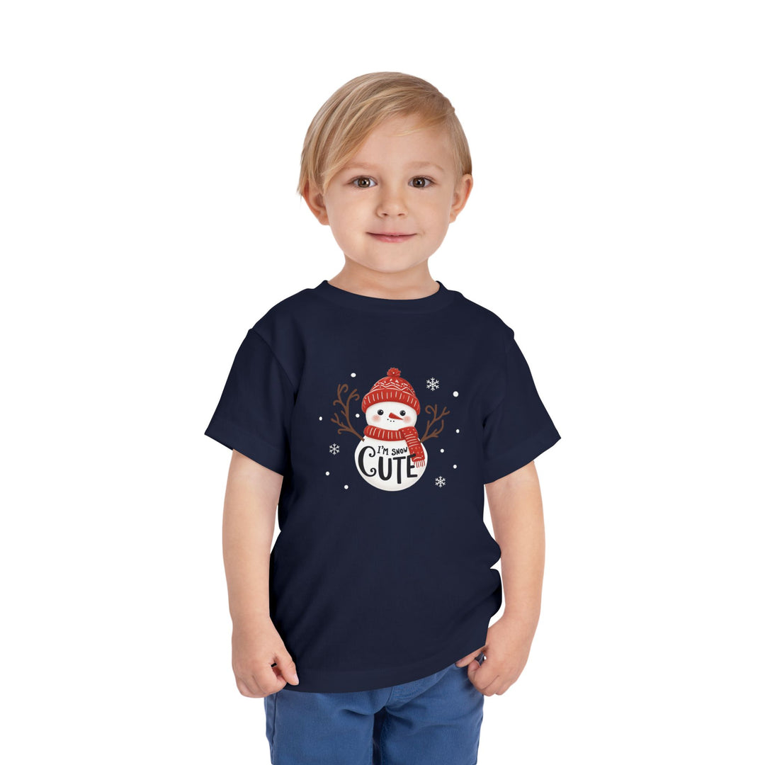Snow Cute - Toddler Short Sleeve Tee