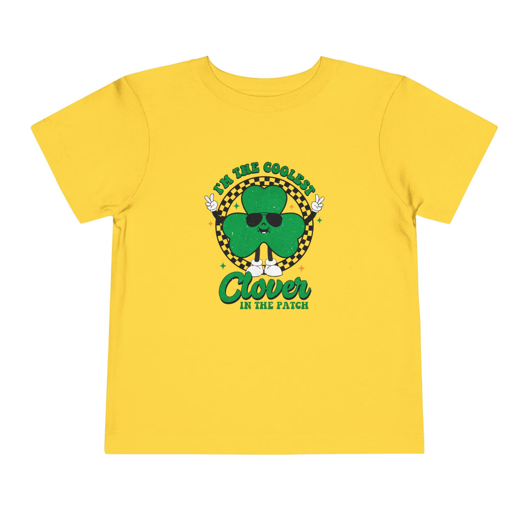 Coolest Clover- Toddler Short Sleeve Tee