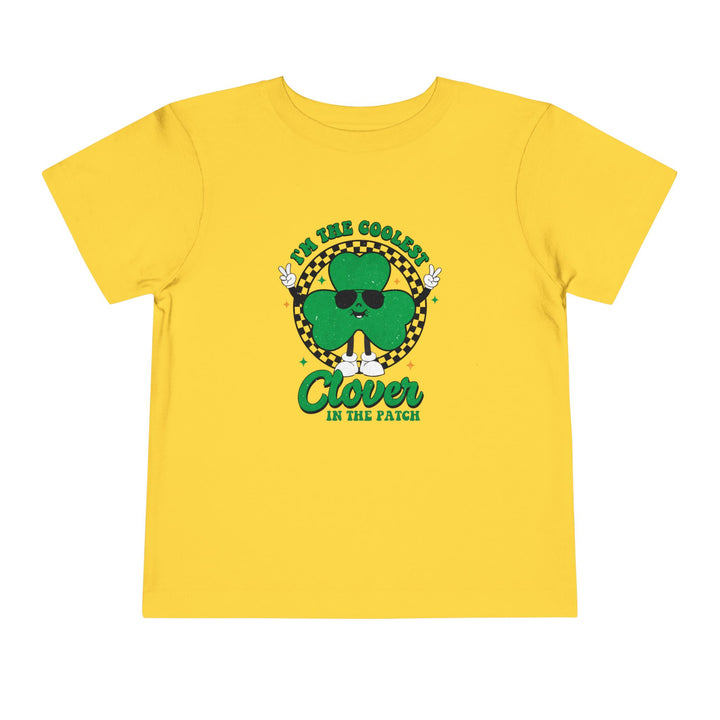 Coolest Clover- Toddler Short Sleeve Tee