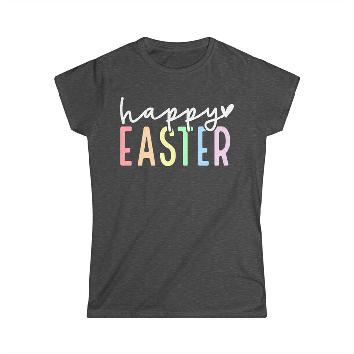 Pastel Happy Easter - Women's Softstyle Tee
