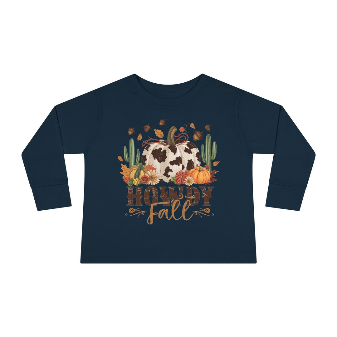 Howdy Fall - Toddler Long Sleeve Tee