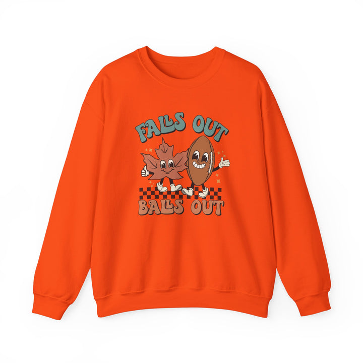 Falls Out Balls Out - Unisex Heavy Blend™ Crewneck Sweatshirt