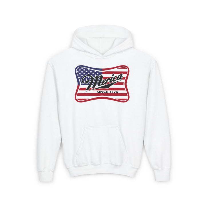 Merica - Youth Heavy Blend Hooded Sweatshirt