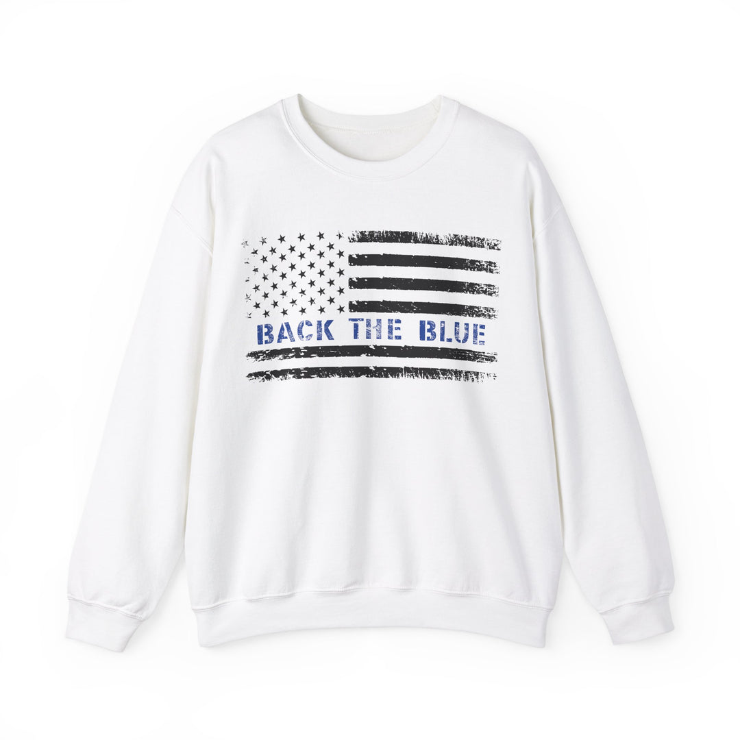 Back The Blue - Unisex Heavy Blend™ Crewneck Sweatshirt