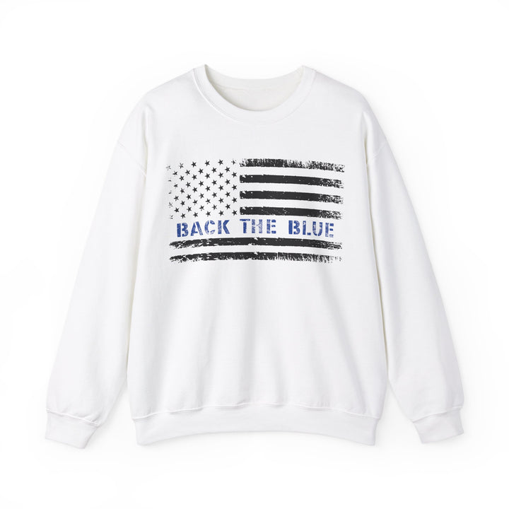 Back The Blue - Unisex Heavy Blend™ Crewneck Sweatshirt