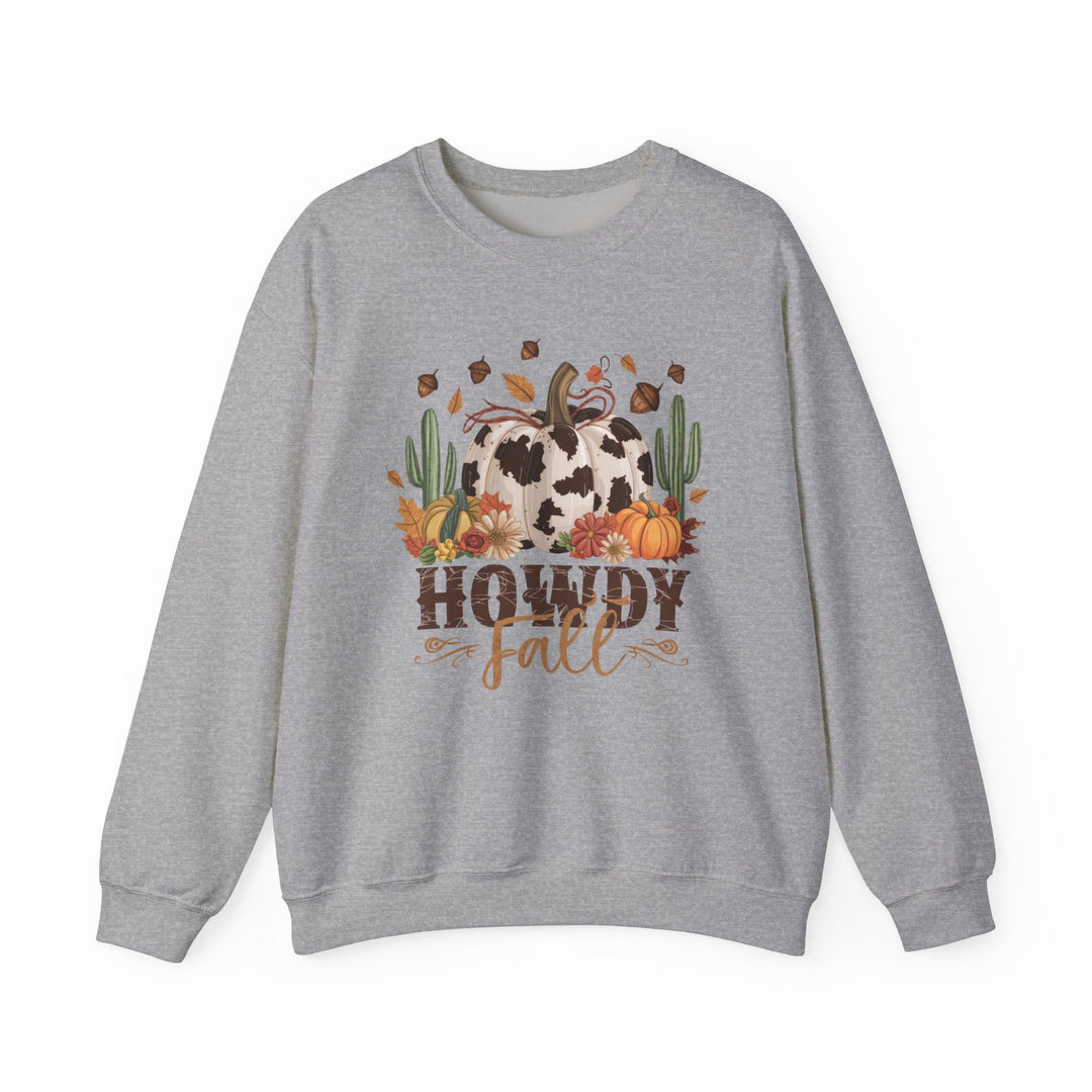 Howdy Fall - Unisex Heavy Blend™ Crewneck Sweatshirt